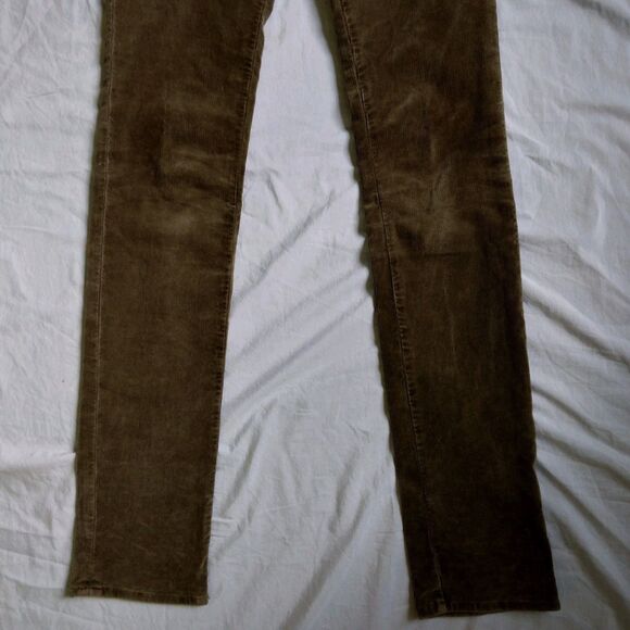 J Brand Corduroy Pants Skinny Leg Brown Retro Casual Women's 28 - Picture 3 of 11